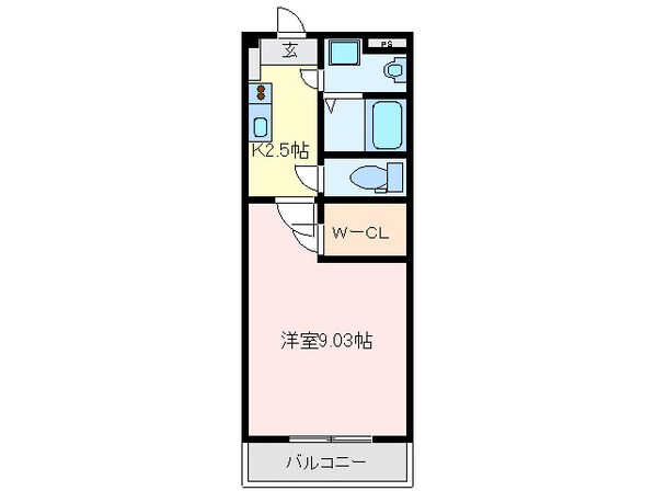 S-FORT鈴鹿の物件間取画像